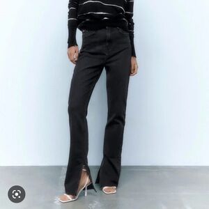 Zara Black High Rise Women Jeans